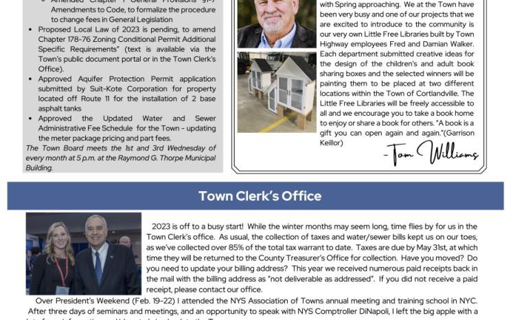 Talk of the Town - Spring 2023