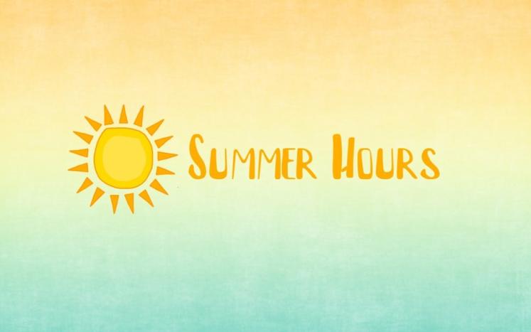 Town Hall Summer Hours 
